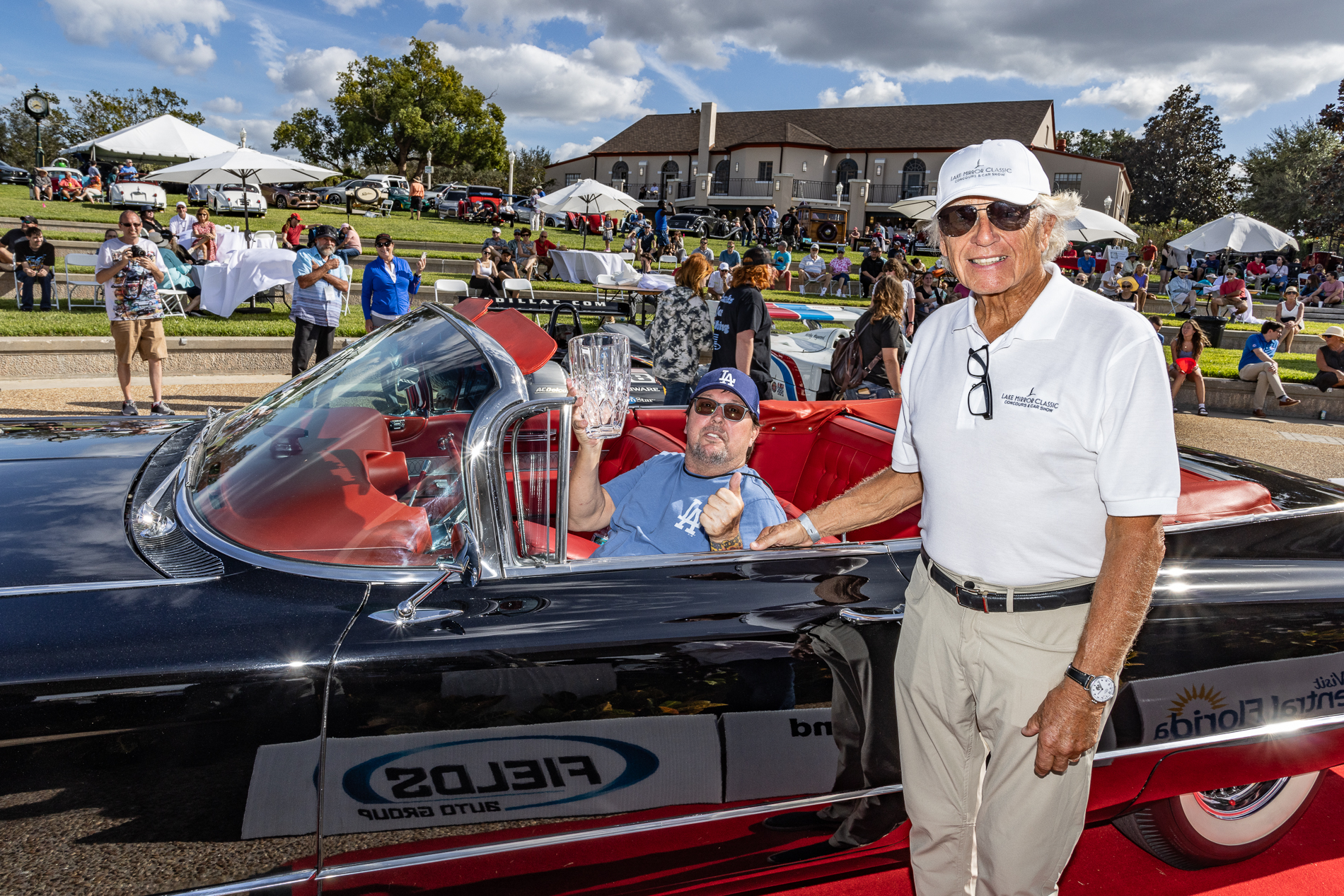 An award-winning vehicle at the 2024 Lake Mirror Classic, Lakeland, Florida.